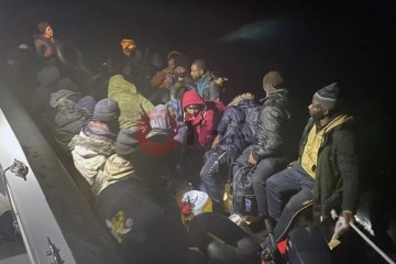 Dalaman’da 34 göçmen yakalandı