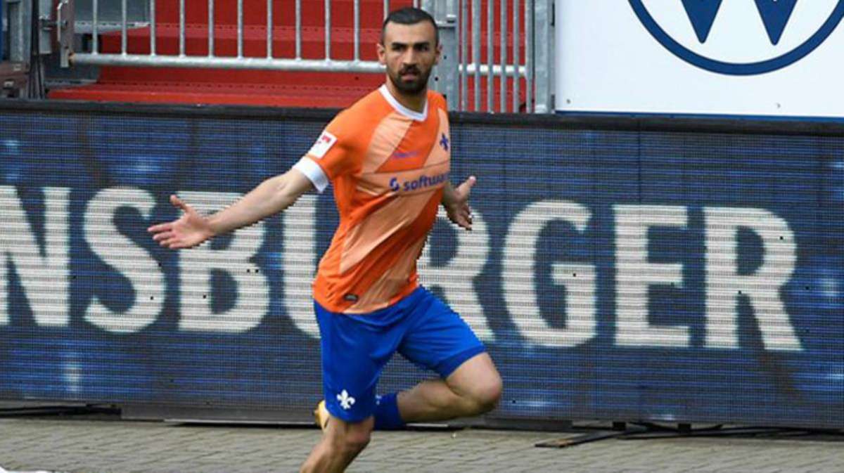 Darmstadt'ta Serdar Dursun, Bundesliga 2'de gol kralı oldu