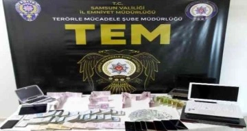 DEAŞ’ın çatışma bölgesinde örgüt üyelerine gönderilen para Samsun’da ele geçirildi: 3 gözaltı