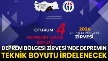 Deprem Bölgesi Zirvesi’nde depremin teknik boyutu irdelenecek