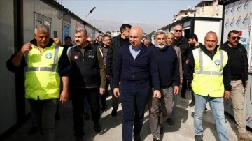 Deprem b&ouml;lgesinde kalıcı konutların yapımına bu hafta başlanması planlanıyor