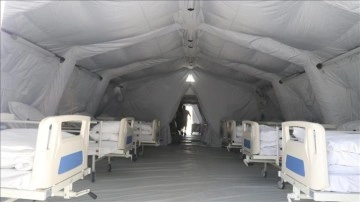 Depremden sonra nüfusu katlanan Yayladağı'nda sahra hastanesiyle hizmet kapasitesi artacak