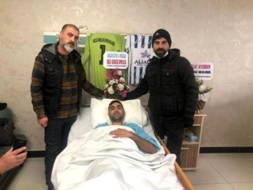 Dicle Gençlikspor'un yetenekli kalecisi Serhat Acar ameliyat geçirdi