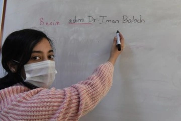 'Diriliş Ertuğrul' hayranı Pakistanlı doktor, Türkçe öğrenmek için Çorum’a geldi