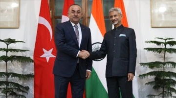 Dışişleri Bakanı Çavuşoğlu, Hint mevkidaşı Jaishankar ile görüştü