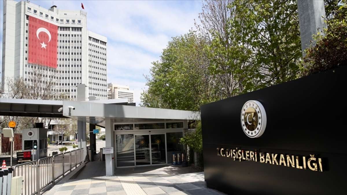 Dışişleri Bakanlığı: Türkiye'nin içişlerine müdahale etmeye kalkışmak kimsenin haddi değildir
