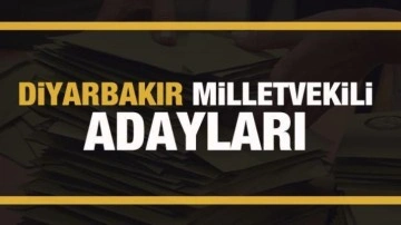 Diyarbakır milletvekili adayları! PARTİ PARTİ TAM LİSTE
