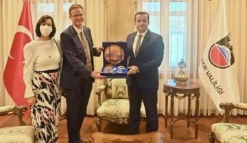 Diyarbakır Vali Vekili Yıldız, AB Türkiye Delegasyonu heyetini ağırladı