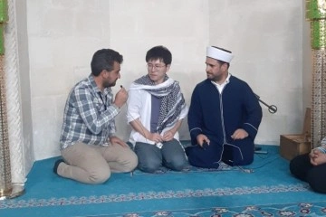 Diyarbakır’a gezmeye gelen Güney Koreli turist Müslüman oldu