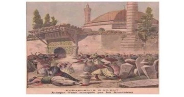 Diyarbakır’da 1895 yılında Ermeni komitelerin saldırısı sonucu 8 cami yakılarak kanlı Cuma yaşandı