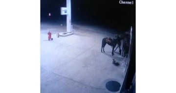 Diyarbakır’da akaryakıt istasyonunda atlı hırsızlık