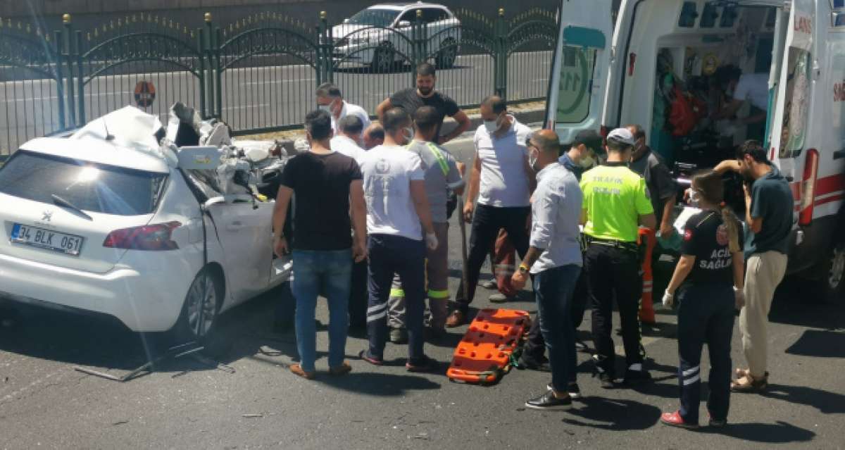 Diyarbakır'da aşırı hız ve dikkatsizlik kazaya neden oldu: 4 ağır yaralı