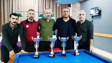 Diyarbakırda bilardo şampiyonasına rekor katılım