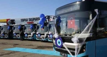 Diyarbakır’da şehir içi toplu ulaşıma 11 yeni otobüs eklendi