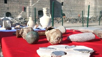 'Diyarbakır'ın kalbi' Amida Höyük'te bulunan eserler sergilendi