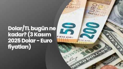Dolar/TL bugün ne kadar? (3 Kasım 2025 Dolar - Euro fiyatları)