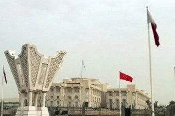 Dünya Kupası’nın yapıldığı Katar’da her yer Türk bayrağı