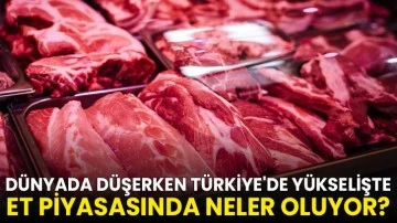 Dünyada düşerken Türkiye'de yükselişte: Et piyasasında neler oluyor?