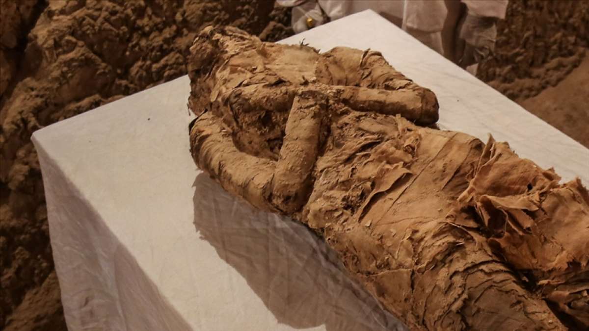 Dünyada hamile bir kadına ait ilk antik Mısır mumyası Polonya'da ortaya çıkarıldı