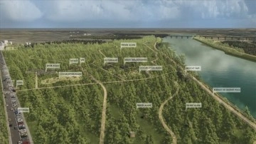 Edirne'de Meriç Nehri kenarına yapılacak Millet Bahçesi doğal dokuya uygun olacak