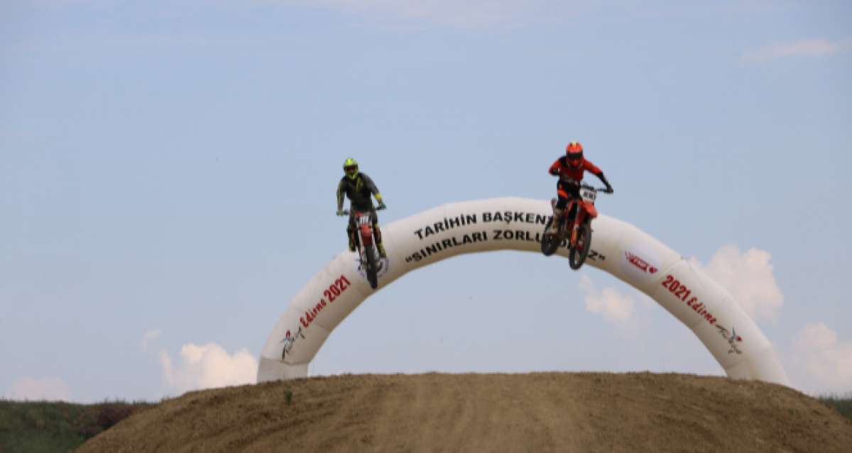 Edirne'de motor sporları heyecanı