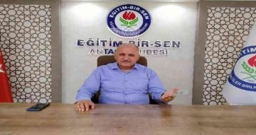 Eğitim Bir Sen Antalya Şube Başkanı Miran’dan ‘Sürdürülebilir atama sistemi çağrısı’
