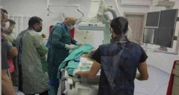Elbistan Devlet Hastanesi’nde ilk stent uygulaması yapıldı