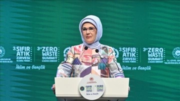 Emine Erdoğan'dan "Uluslararası 3. Sıfır Atık Zirvesi ve Ödül Töreni" paylaşımı