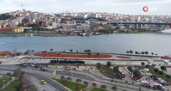 Eminönü-Alibeyköy tramvay hattı açıldı