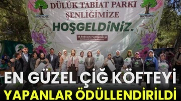 En güzel çiğ köfteyi yapanlar ödüllendirildi