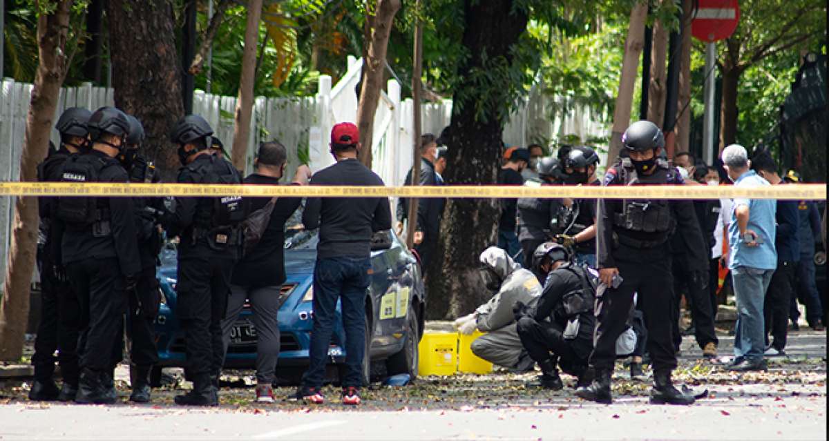 Endonezya bombacısının DEAŞ'a bağlı terör örgütü üyesi olduğu ortaya çıktı