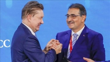 Enerji ve Tabii Kaynaklar Bakanı Dönmez, Gazprom Başkanı Miller ile görüştü