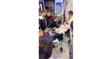 Enkazdan çıkarılan 11 aylık Berk bebek Çam ve Sakura Şehir Hastanesine getirildi