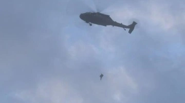 Enkazdan kedi kurtarma operasyonu! Helikopter ve dron kullanılıyor