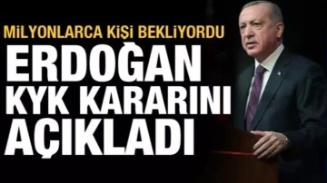Erdoğan: Kredi alan öğrenciler geri ödeme olarak sadece anaparayı ödeyecekler