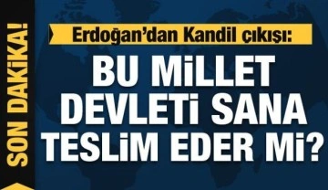 Erdoğan'dan Kılıçdaroğlu'na net mesaj: Bu millet bu devleti sana teslim eder mi?