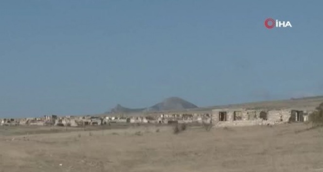 Ermenistan’ın işgalinden temizlenen Gubadlı ve Cebrayıl bölgelerindeki köyler görüntülendi
