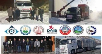 Erzurum iş dünyasının yardımları aralıksız sürüyor