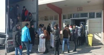 Erzurum’dan deprem bölgesine yardımlar çığ gibi büyüyor