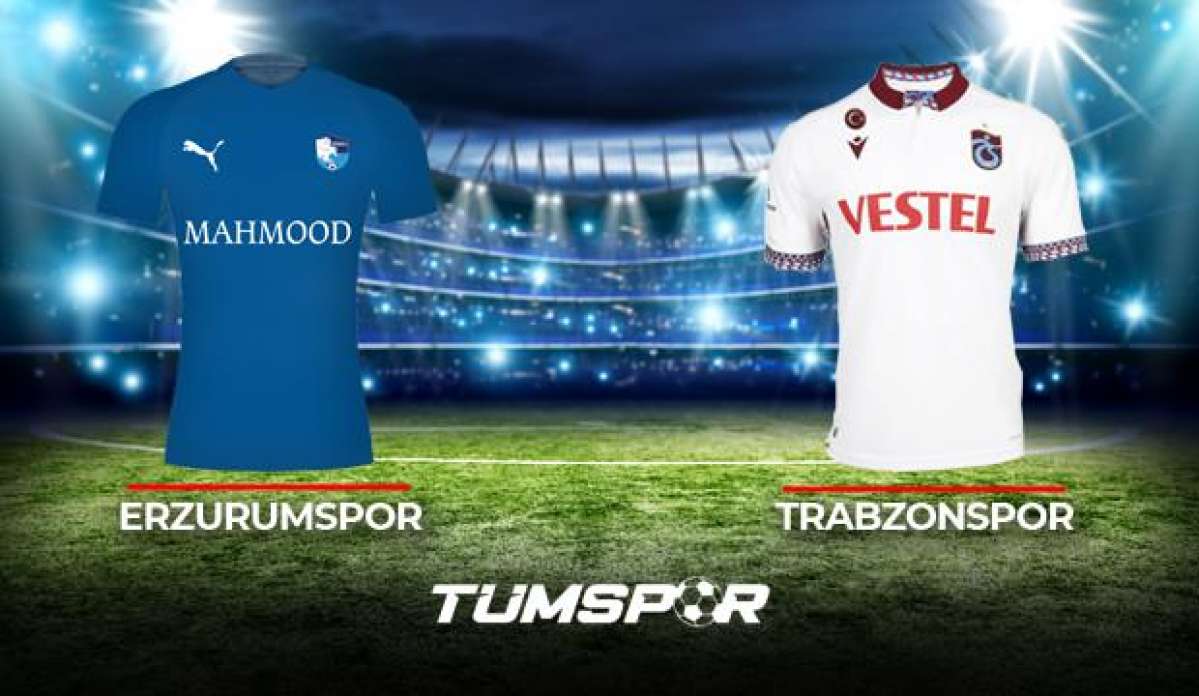 Erzurumspor Trabzonspor maçı ne zaman saat kaçta hangi kanalda? | İşte Erzurum TS maçı 11'leri!