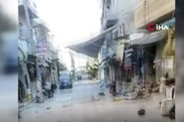 Esad rejimi İdlib'de pazar yerini vurdu!