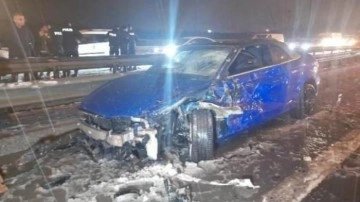 Esenler TEM Otoyolu'nda ilk kazada yaralanan sürücü ikinci kazada öldü!