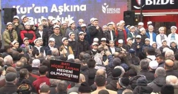 Esenler’de Kur’an-ı Kerim’e saldırıda bulunan Palu ve Wagensvelda protesto edildi