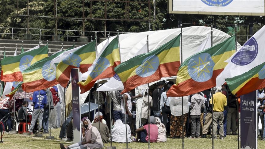 Etiyopya’da ordunun Tigray Halk Kurtuluş Cephesine yönelik operasyonuna destek gösterisi