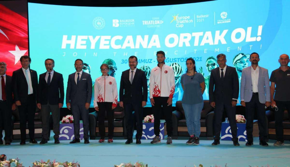 ETU Avrupa Triatlon Kupası yarışları Balıkesirde yapılacak