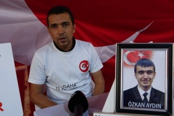 Evlat nöbeti tutan baba Aydın HDP'li vekillere tepki gösterdi
