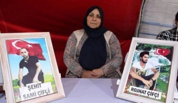 Evlat nöbetindeki anne: HDP ve PKK'nın peşini bırakmayacağız