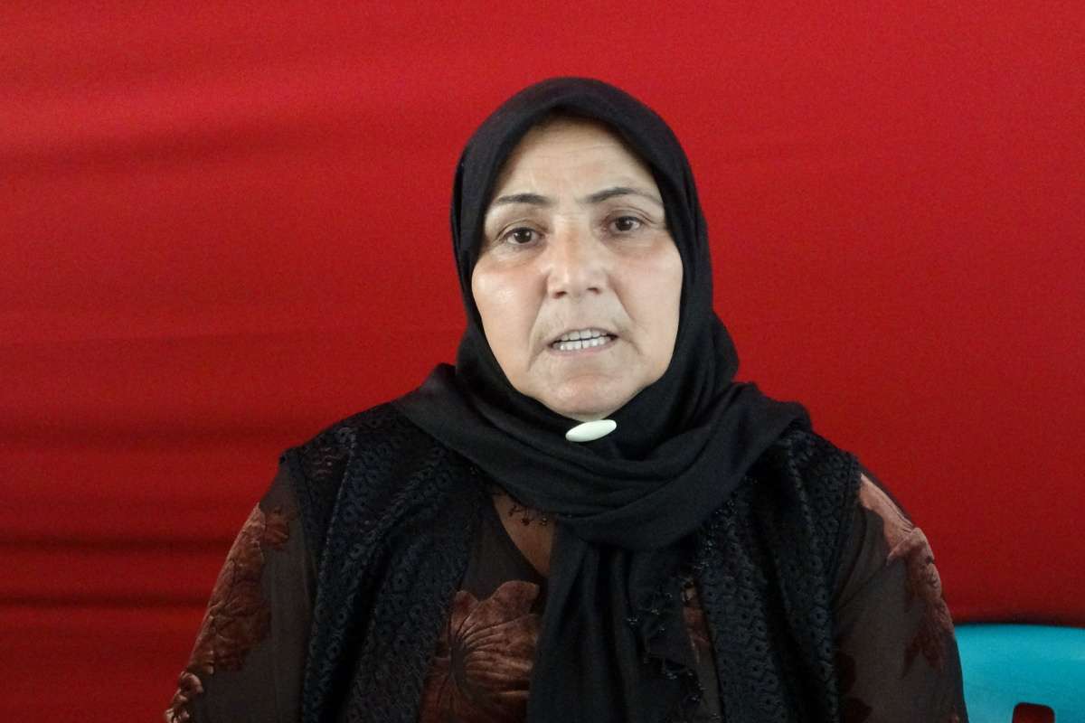 Eylemdeki anne Çiftçi'den PKK'ya lanet