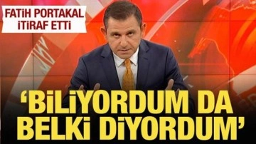 Fatih Portakal itiraf etti: Muhalefette demokrasi olmadığını gördüm