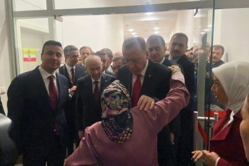 Fatma teyzenin Cumhurbaşkanı Erdoğan ile görüşme hayali gerçek oldu